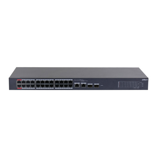 26-Port Cloud Managed Desktop Switch with 24-Port PoE
