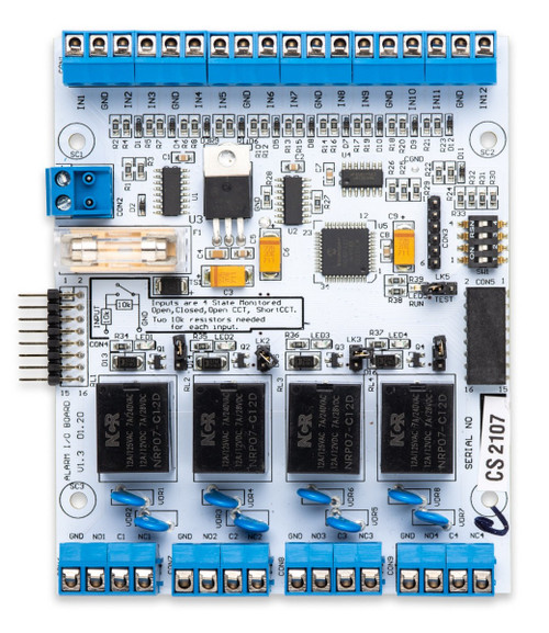 CS Network 4Ch Relay Board with 12inputs