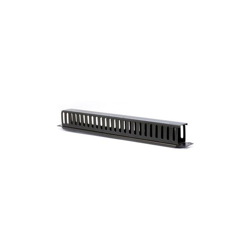 180√Ç¬∞ 1RU Cable Manager Duct Style - Bl