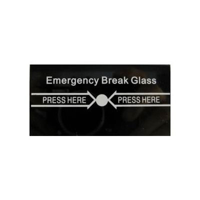 Spare Glass for DWS100 Series Black not Transparent - Price is per unit