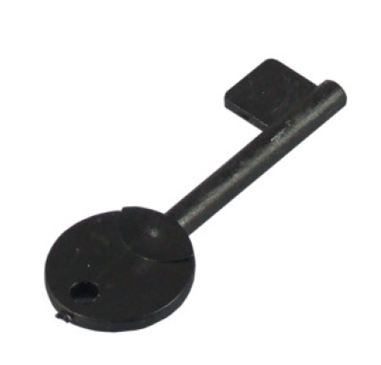 CQR DUAL PANIC BUTTON RESET KEY BLACK SUITS SP1, DP2, DP3, EPA PANIC BUTTONS