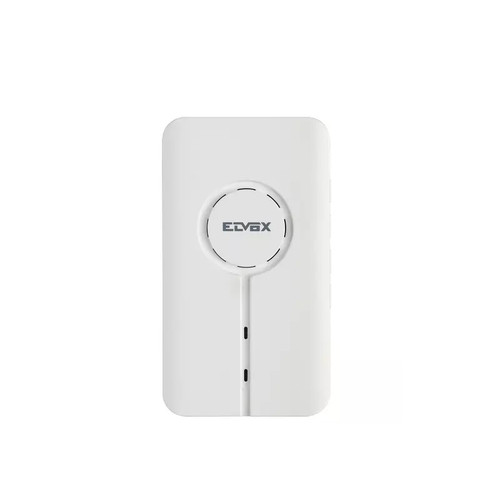 WIRELESS INTERCOM( 433MhZ) 1 BUTTON DOOR CHIME SILVER RESIDENTIAL PLASTIC 5VDC/2 x AA BATTERY