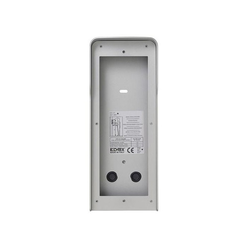 Elvox Pixel Surface Box 1x2 Module Grey