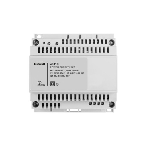 ELV40110 ELVOX Door entry / Due Fili Plus / Power supply unit Supply unit 2F+ 100-240V 1 OUT 1,6A