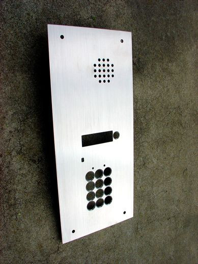 Aiphone DB Series plate to suit the AC10U