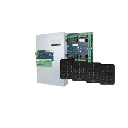 SMB 4 Door Expansion Kit T30 Black x 4 GALLAGHER SMB 4 Door Expansion Kit with 4 x T30 Black Keypad Readers Kit