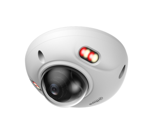 DAHUA DH-IPC-HDBW3467F-AS-IL-ANZ 4MP IP CAMERA DOME 2.1/2.8/3.6MM MIC IR 30M WARM LIGHT 30M IP67 POE IK10 DHU7802