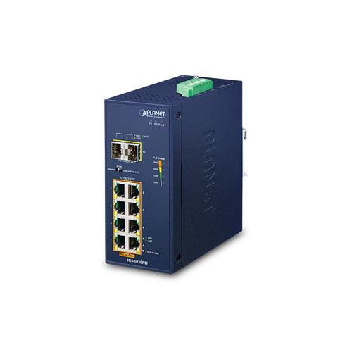 8-Port PoE + 2-Port 100/1000X SFP Switch