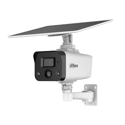 4MP Smart Dual Light Fixed-focal Bullet 4G Solar Power IP Camera