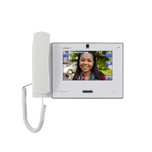 Aiphone IX Series - 7" Master Station With Handset, White