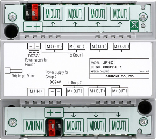 Aiphone JP Series 8 Way Distributor