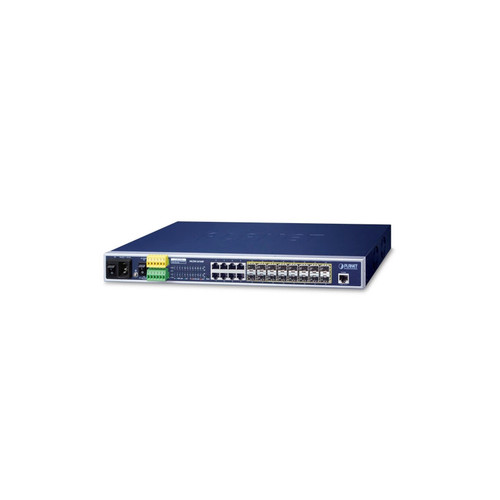 16-Port BASE-X SFP + 8-Port BASE-T