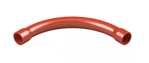 MATELEC BEND-20/SWP SWEEP BEND 90 DEG PVC 20MM HD ORANGE