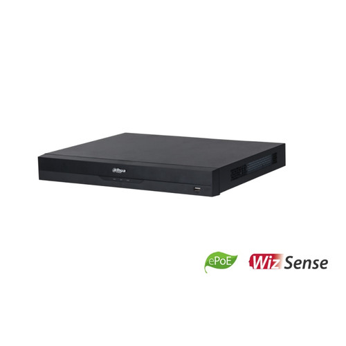 16 Channels 1U 16PoE 2HDD WizSense NVR