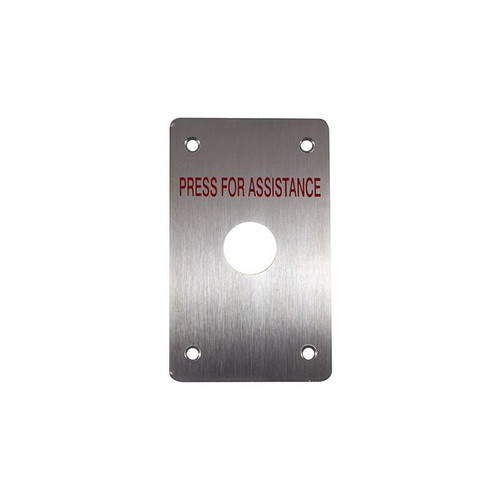 Flat Stainless Plate Press for Assistance