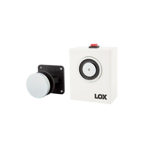 LOX Hold Open Magnet - Cream Metal base 1