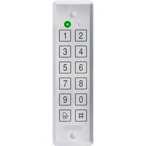 ROSSLARE AYC-E55 ULTRA-SLIM PIEZO KEYPAD PIN READER CONVERTIBLE WIEGAND CLOCK DATA IP68