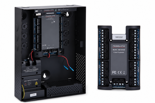 ROSSLARE MD-D04B 4-READER EXPANSION MODULE FOR AC-425X-B 4 INPUTS 4 RELAYS WIEGAND 12VDC