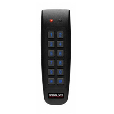 ROSSLARE AYC-G60 BACKLIT GOPROX PIN READER HID EM 125KHZ WIEGAND IP65 5-16VDC BLACK