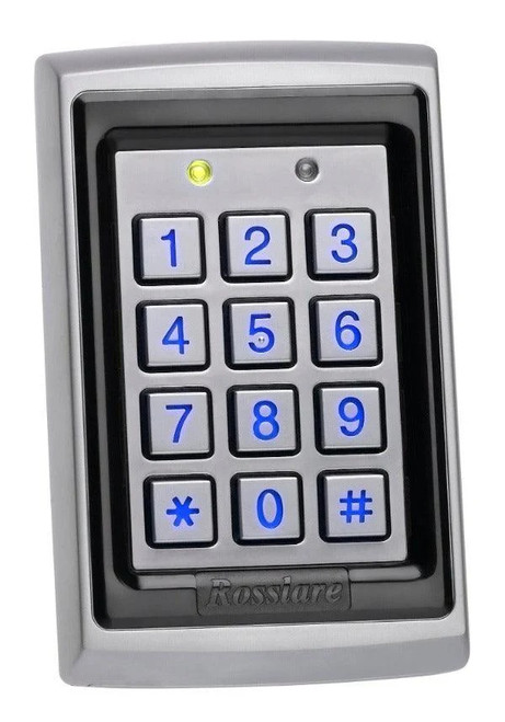 ROSSLARE AYC-Q60 BACKLIT GOPROX PIN READER HID EM WIEGAND IP65