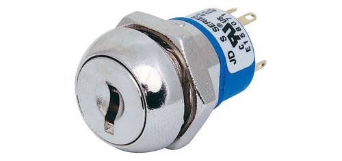 Key is removable in one position only. Pa