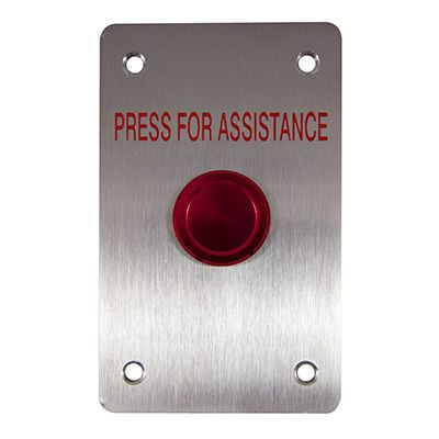 Smart Custodial Stainless Steel GPO Plate