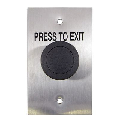 Smart Flat Stainless Steel GPO Plate BLAC