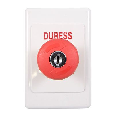 Smart Plastic GPO Plate Red Keyed to Rele