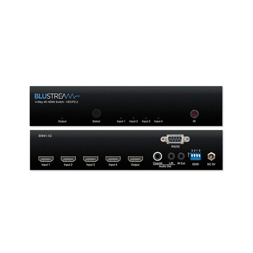 Blustream 4 way 4K HDMI Switch / 4 Way 4K