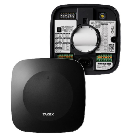 TAKEX MMW-3S(BK) 60GHZ MMWAVE RADAR PRESENCE SENSOR SPOT 9-28VDC BLACK