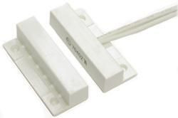 TANE HARDWIRED REED SWITCH WHITE DETECTION GAP 21MM 1 x N/C OUTPUT (DRY) PLASTIC SURFACE MOUNT