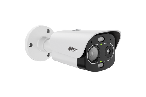 TPC-BF1241-LB10F12-DW-S8-V1 Dahua Eureka Series Thermal Network Mini Hybrid Bullet Camera - 10 mm Thermal and 12 mm