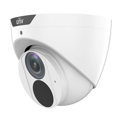 PRIME-I SERIES IP CAMERA WHITE AI PEOPLE COUNT 6MP H.264/5/5+/ MJPEG TURRET 120 WDR METAL 2.8MM FIXED LENS LIGHT HUNTER IR 30M POE IP67 BUILT IN MIC SUPPORT UP TO 256GB SD 12VDC