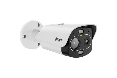 TPC-BF1241-TB7F6-DW-S8-V1 Dahua Eureka Series Thermal Network Mini Hybrid Bullet Camera with Temperature Measurement -