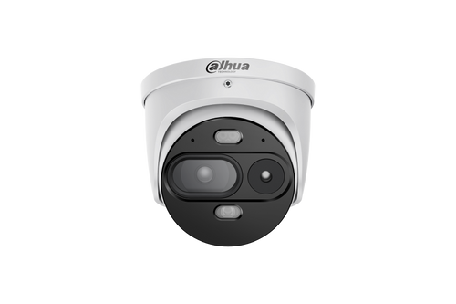 TPC-DF1241-LB3F4-DW-S8-V1 Dahua Eureka Series Thermal Network Mini Hybrid Eyeball Camera - 3.5 mm Thermal and 4 mm