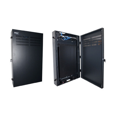 VM6904 19 Inch Vertical Wall Mounted Rack - 4RU