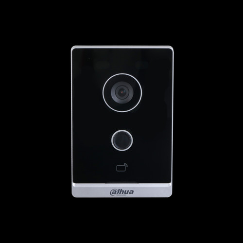 DHI-VTO2211G-P-S2 SIP2.0 IP INT AIO 1 BTN AUD/ VID DR STN BLK RESI MECH BTN 2MP 125 WDR PLASTIC SURF MTD IP65 H.264/5 LOCK O/P REX IN MIFARE RDR W/ WALL BKT 12VDC/ 48V POE SW 150Hx100Wx25.4D (MM)
