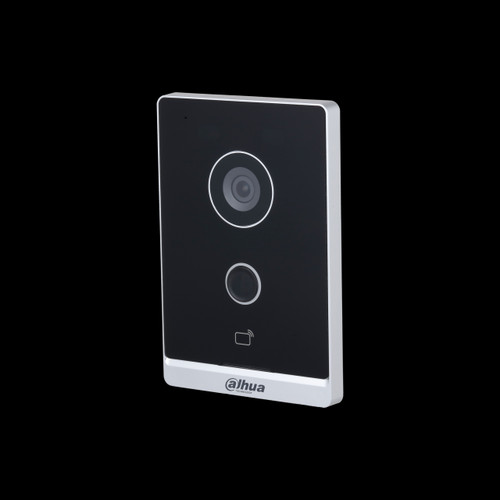 DHI-VTO2211G-P-S2 SIP2.0 IP INT AIO 1 BTN AUD/ VID DR STN BLK RESI MECH BTN 2MP 125 WDR PLASTIC SURF MTD IP65 H.264/5 LOCK O/P REX IN MIFARE RDR W/ WALL BKT 12VDC/ 48V POE SW 150Hx100Wx25.4D (MM)