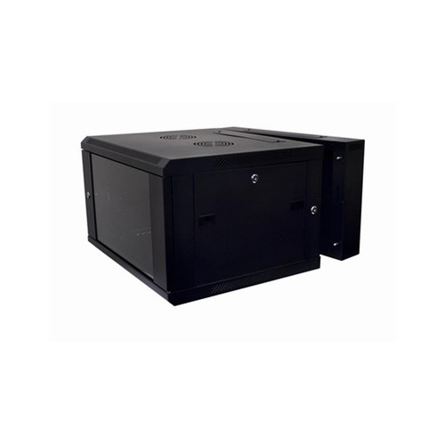 Global Wall Mount Rack 6RU x 600D Black