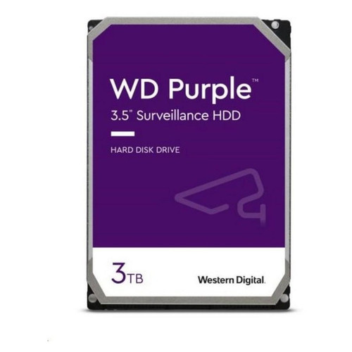 WESTERN DIGITAL WD33PURZ WD PURPLE 3TB 3.5 INCH SATA III 6GB/S SURVEILLANCE HDD