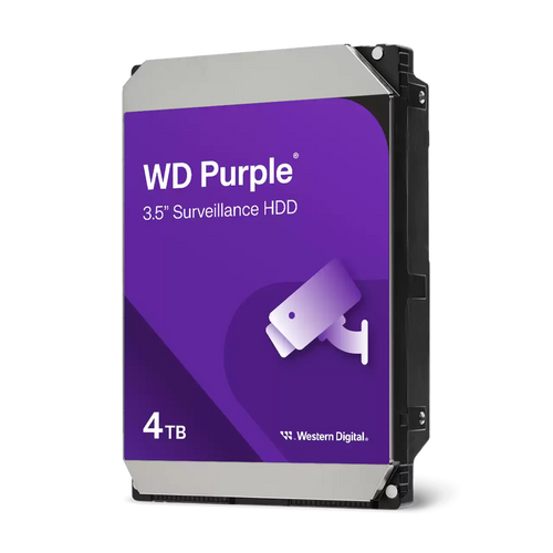 WESTERN DIGITAL WD44PURZ WD PURPLE SURVEILLANCE 4TB 3.5 INCH SATA HDD
