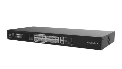 UNV 16-Port PoE Unmanaged Ethernet Switch