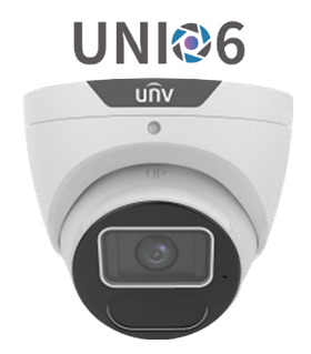 UNV Starlight AI 6MP Turret IP Camera