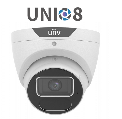 UNV LightHunter AI 8MP Turret IP Camera