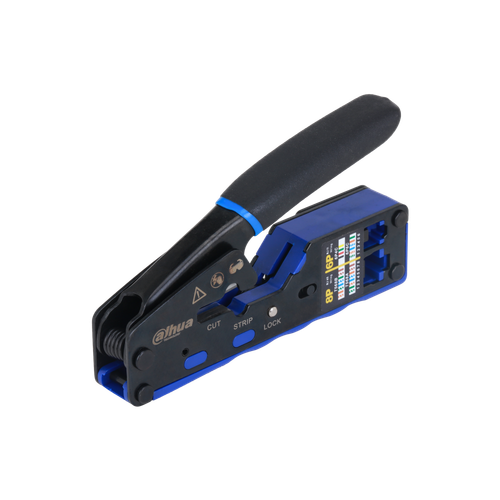 DAHUA DH-PFM914 ETHERNET CRIMPER FOR RJ-45, RJ-11 & EZ-RJ45 A3 STEEL / PC / PP & TPR / SK5 BLUE/BLACK