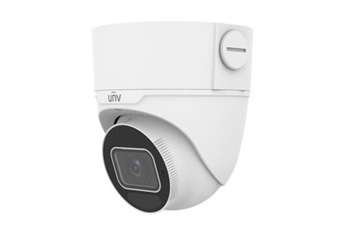 UNIVIEW IPC3635SS-ADZK-I1-A IP WHT AI 5MP H.264/5/MJPEG TURRET CAM 130WDR METAL 2.7-13.5MM VARIFOCAL LENS LIGHT HUNTER IR 40M POE IP67 B/I MIC 1 CH 1 CH 1 X ALM IN 1 X ALM OUT SUPPORT UP TO 512GB SD IK10 IMPACT RATING 12VDC -30°C TO +60°C