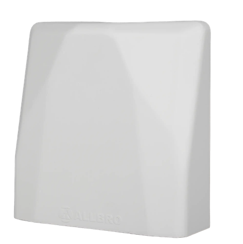 ALLBRO 020-098 VENT WITH RAINHOOD IP54 WHITE