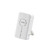 WIRELESS INTERCOM( 433MhZ) 1 BUTTON DOOR CHIME SILVER RESIDENTIAL PLASTIC 5VDC/2 x AA BATTERY