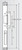 Padde ES110 Euro Sash Left Faceplate Long 251mm Faceplate