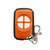 PentaFOB Orange Four Button Remote Control 1 x Battery (pre-installed) Keyring Attachment for added convenience Coding